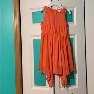DSigned Disney kid’s orange dress